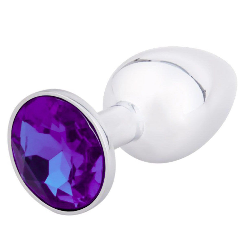 Elegant Gemmed Steel Plug Loveplugs Anal Plug Product Available For Purchase Image 9