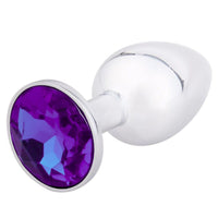 Elegant Gemmed Steel Plug Loveplugs Anal Plug Product Available For Purchase Image 28
