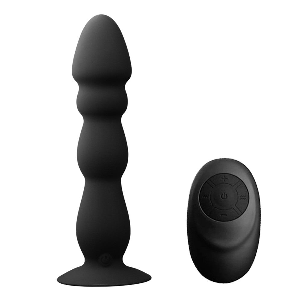 Small Ridged Anal Vibrator Butt Plug Loveplugs Anal Plug Product Available For Purchase Image 1