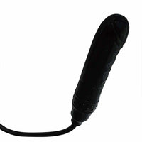 Small Pleasure Pump Silicone Inflatable Ass Dildo