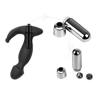 Explore new sensations with this silicone prostate massager, vibrator sex toys, adding dual stimulation with a cock ring. Rechargeable