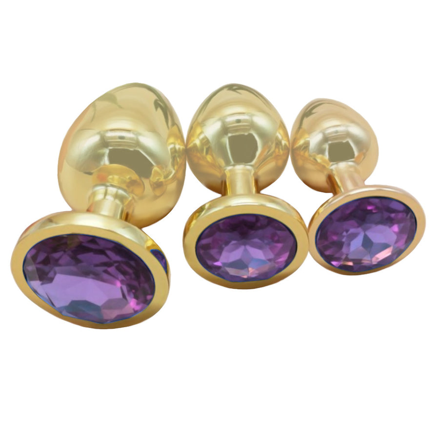 Gold Jeweled Plug Loveplugs Anal Plug Product Available For Purchase Image 44