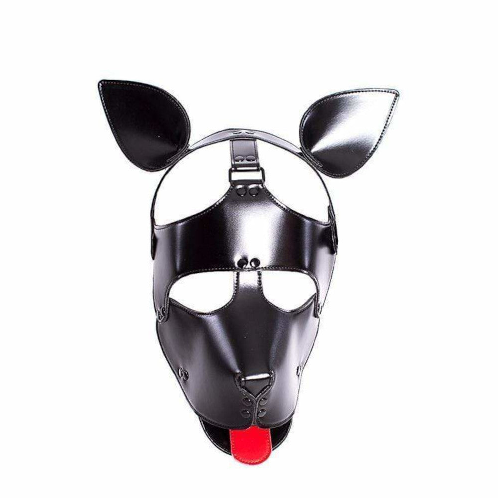 Fetish Petplay Leather Dog Mask Loveplugs Anal Plug Product Available For Purchase Image 1