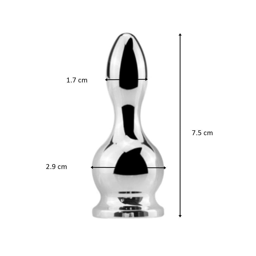 Indulge your fantasies with this petite plug, featuring anal beads for added sensation. The plug vibrator enhances every moment, offering a big thrill