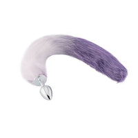 Purple Wolf Tail Plug 16"