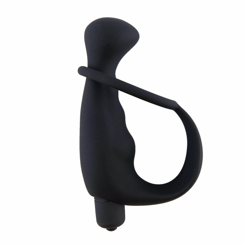 Prostate Ribbed Massager with Ring