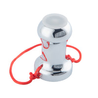 Made from high-quality stainless steel, this sex toy offers huge stimulation. The tunnel plug is hollow and great for silicone lubricant use.