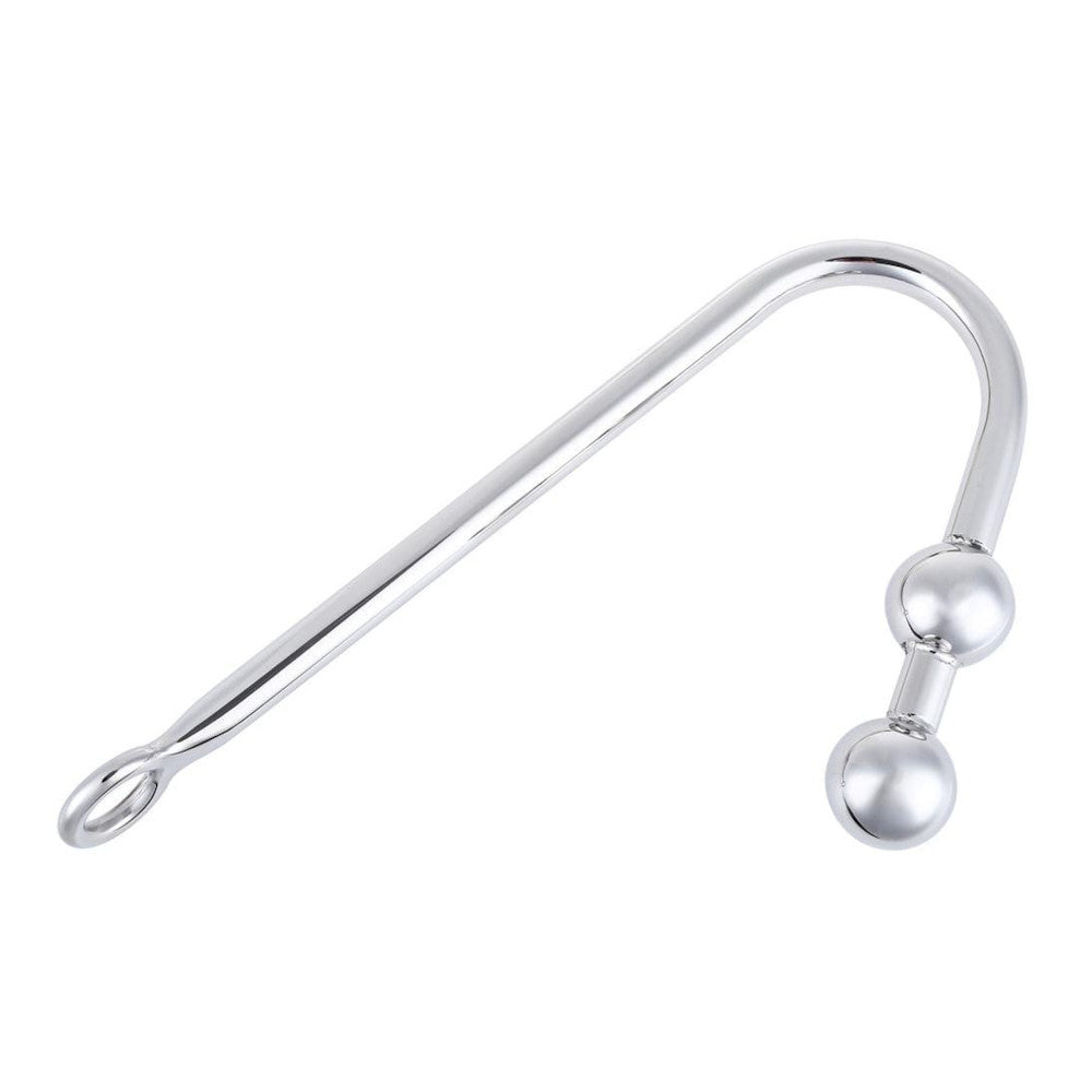 Two Balls Stainless Steel Anal Hook Loveplugs Anal Plug Product Available For Purchase Image 4