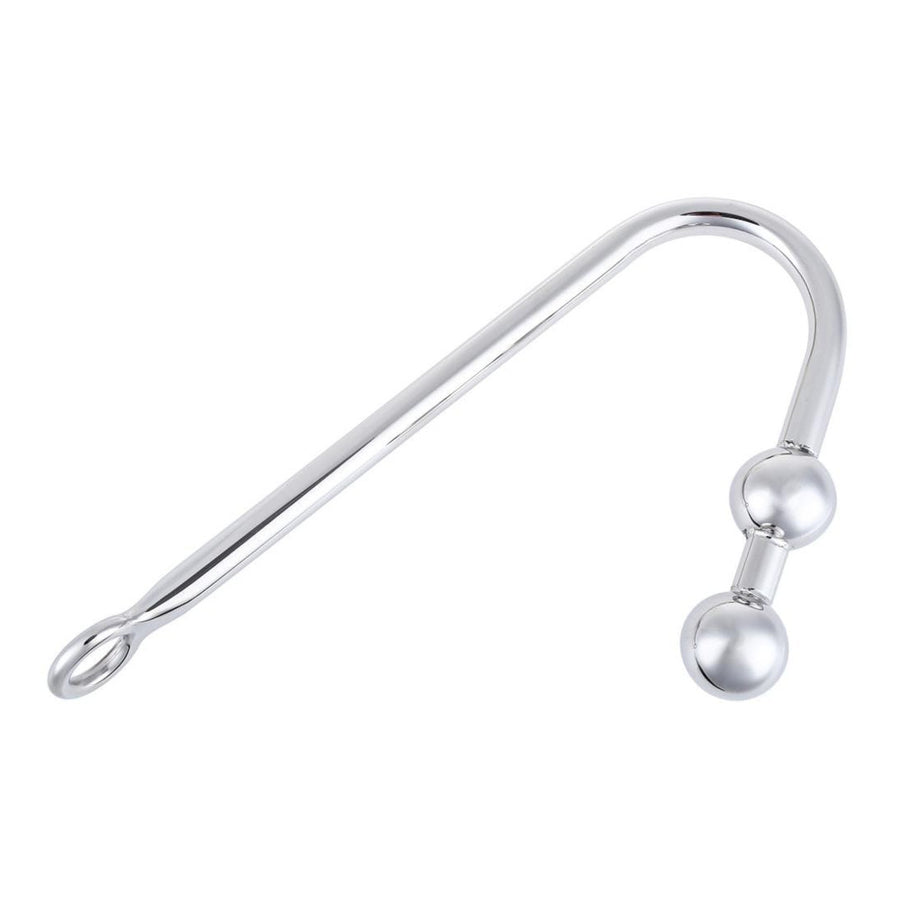Two Balls Stainless Steel Anal Hook Loveplugs Anal Plug Product Available For Purchase Image 43