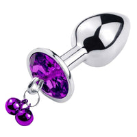 A jeweled plug featuring soft bells and a stainless steel finish, training plugs add a luxurious touch with a fluffy tail, and sleek ears.