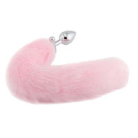 Pink Fox Shapeable Metal Tail, 16" Loveplugs Anal Plug Product Available For Purchase Image 20