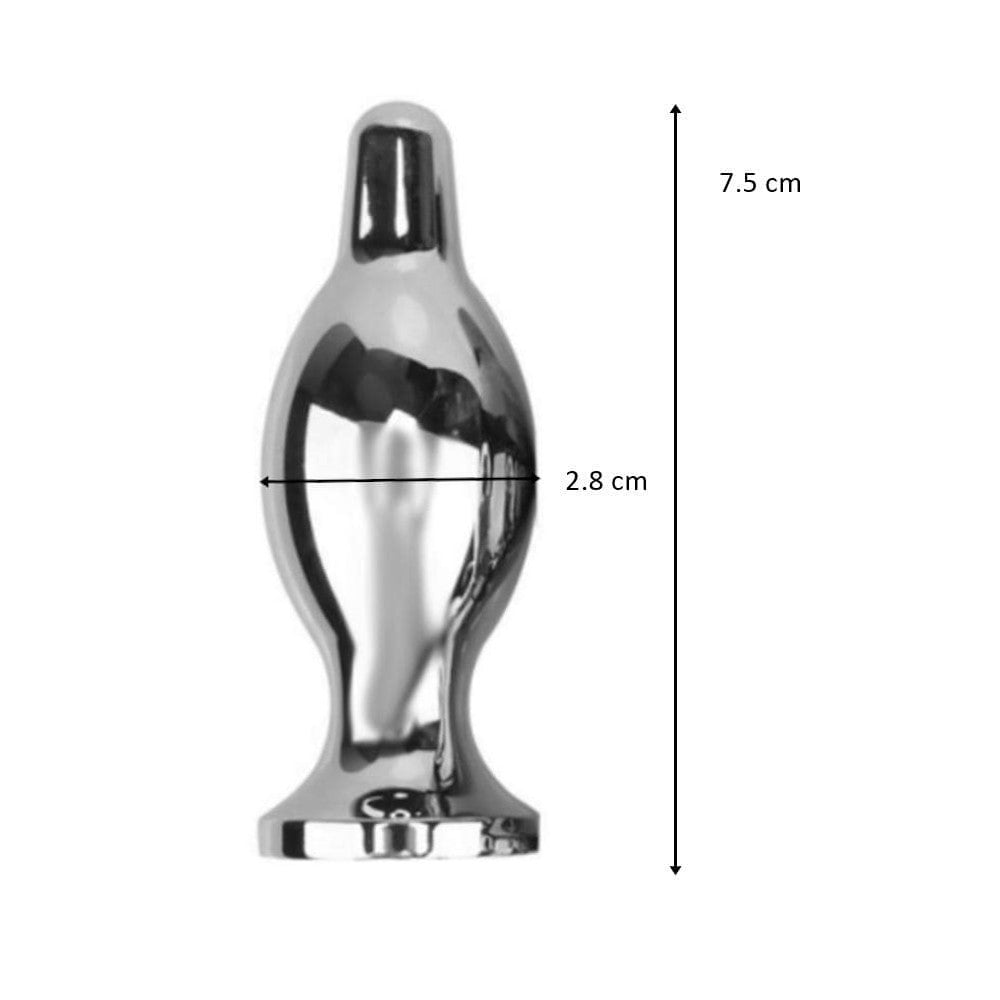 Indulge in your wildest fantasies with the soft sex toys, petite metal plug, and beads. The vibrator plug adds big pleasure to your sex life.