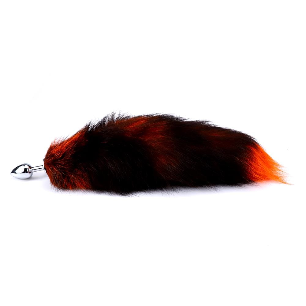Orange Metal Fox Tail Plug 16 – Love Plugs