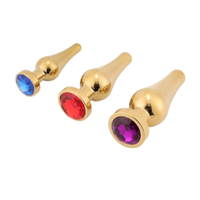 Tapered Gold Jewel Starter Kit (3 Piece) Loveplugs Anal Plug Product Available For Purchase Image 20