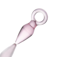 Pink Kunai Glass Plug Loveplugs Anal Plug Product Available For Purchase Image 23
