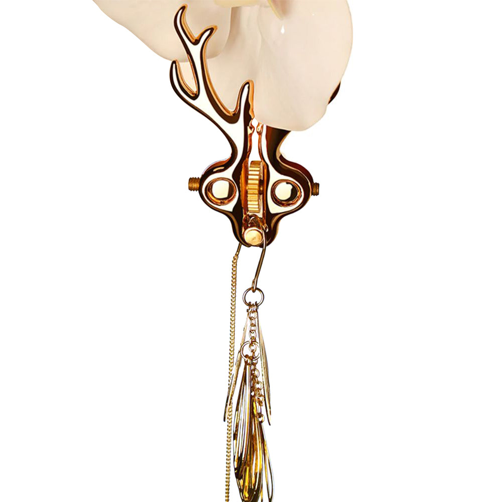 Golden Buck Nipple Clamps Loveplugs Anal Plug Product Available For Purchase Image 7