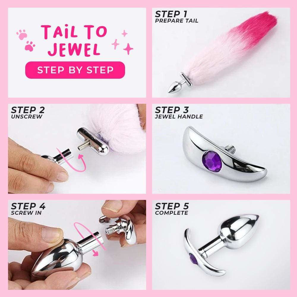 Unleash your wild side with this fox tail! The anal tail adds a foxy vibe, with its fox, tail, and using features making it a must-try.