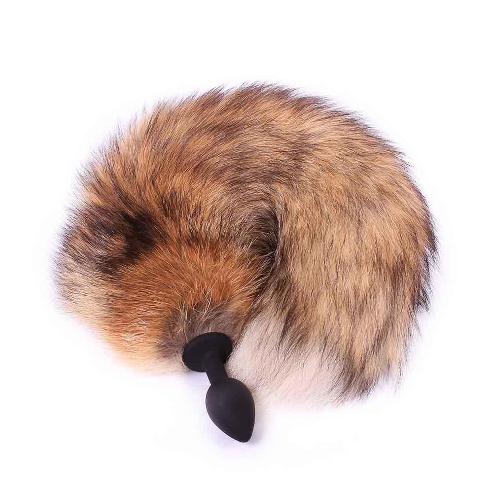 Brown Fox Anal Silicone Tail Plug 16" Love Plugs Brown Fox Anal Silicone Tail Plug 16" Love Plugs