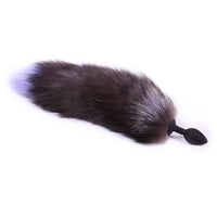 Black Cat Silicone Tail 18"