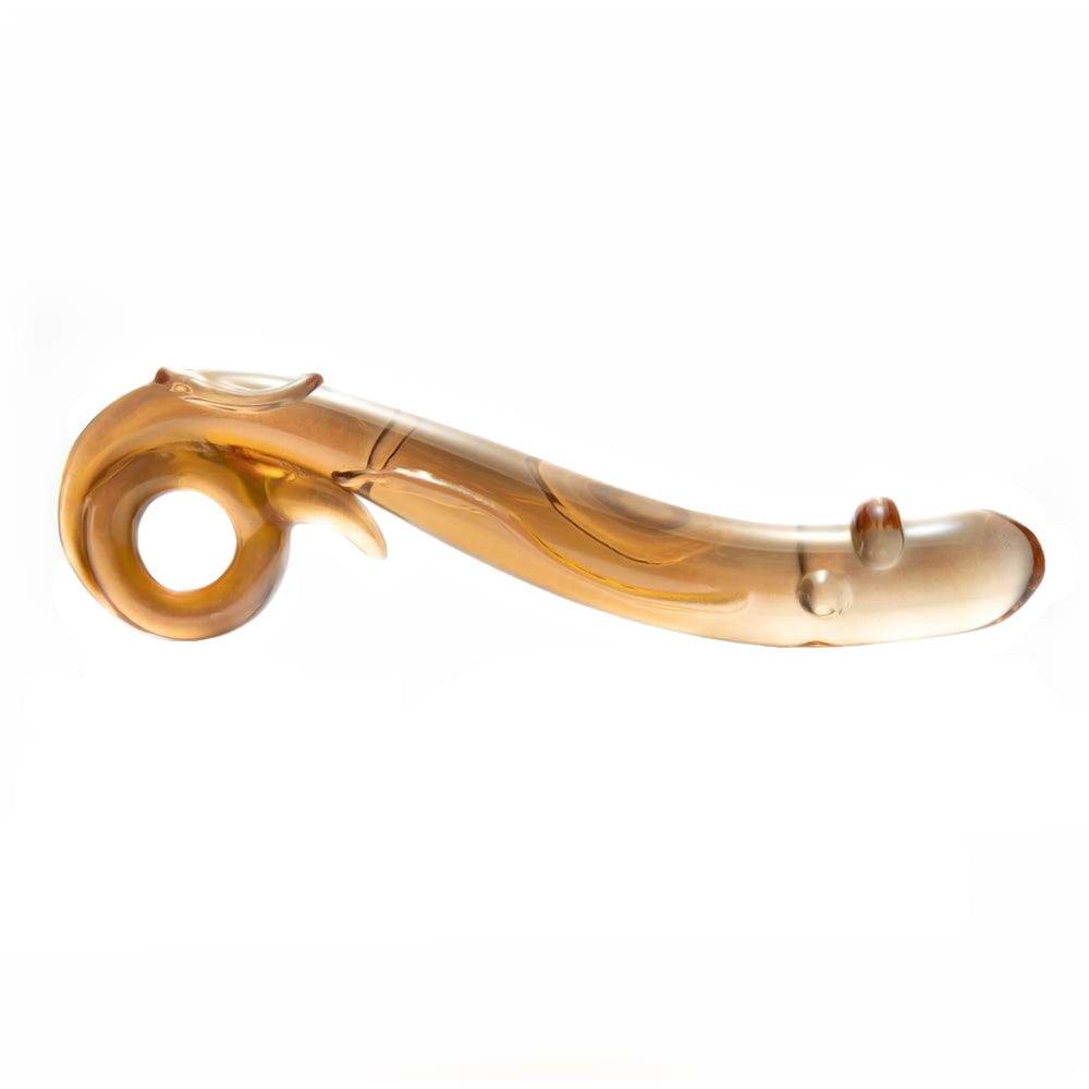 Golden Glass Ass Dildo Loveplugs Anal Plug Product Available For Purchase Image 9