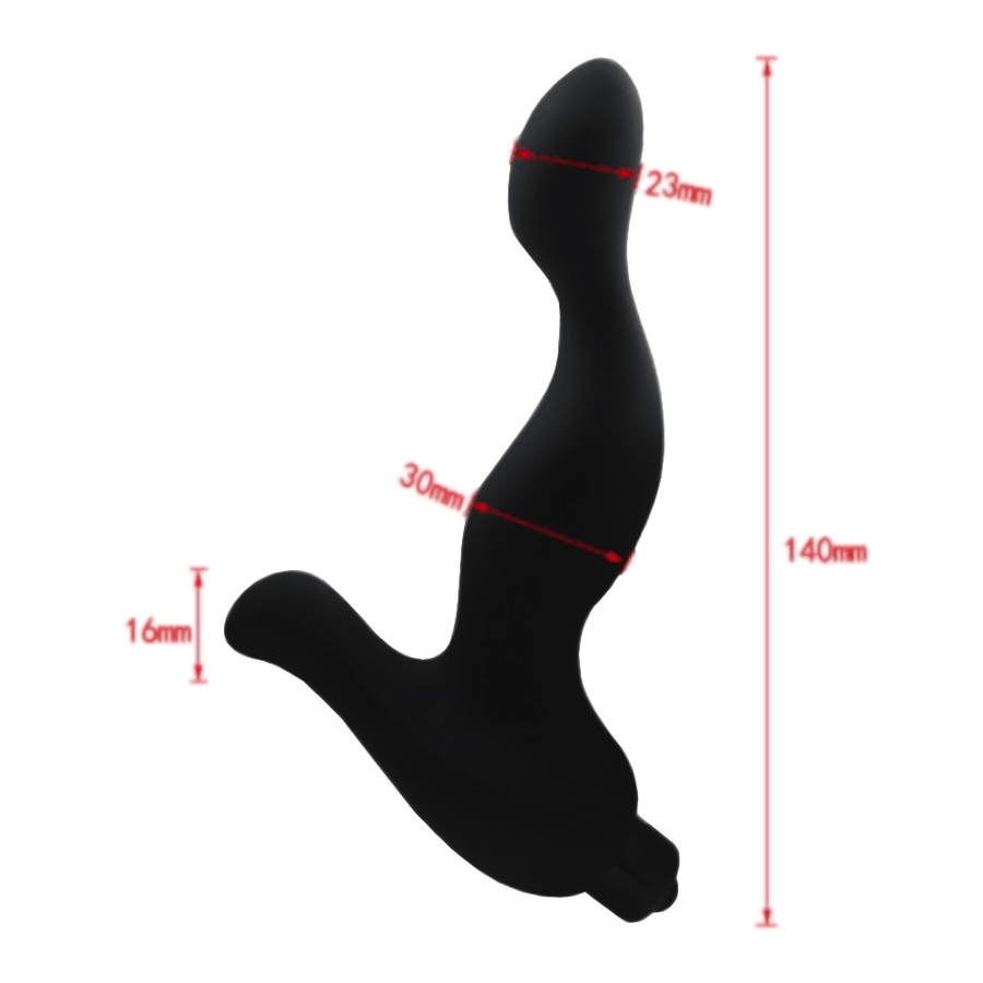 Flexible Anal Sex Toy Vibrating Prostate Massager