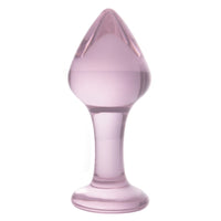 Rose Pink Crystal Glass Kit (3 Piece) Loveplugs Anal Plug Product Available For Purchase Image 21