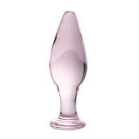 Rose Pink Crystal Glass Kit (3 Piece) Loveplugs Anal Plug Product Available For Purchase Image 23