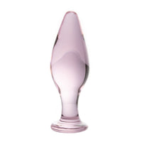 Loveplugs presents a stunning rose-colored kit, large, cute, pink and made of glass sex toys, offering both big and long pleasures.