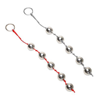 2 colors string Stainless Steel Anal Beads with Pull Ring Loveplugs Anal Plug Product Available For Purchase Image 21