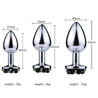 Rhinestone Stretching Anal Training Set (3 Piece) Loveplugs Anal Plug Product Available For Purchase Image 28