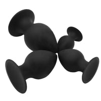 Sleek Black Silicone Anal Toy Plug