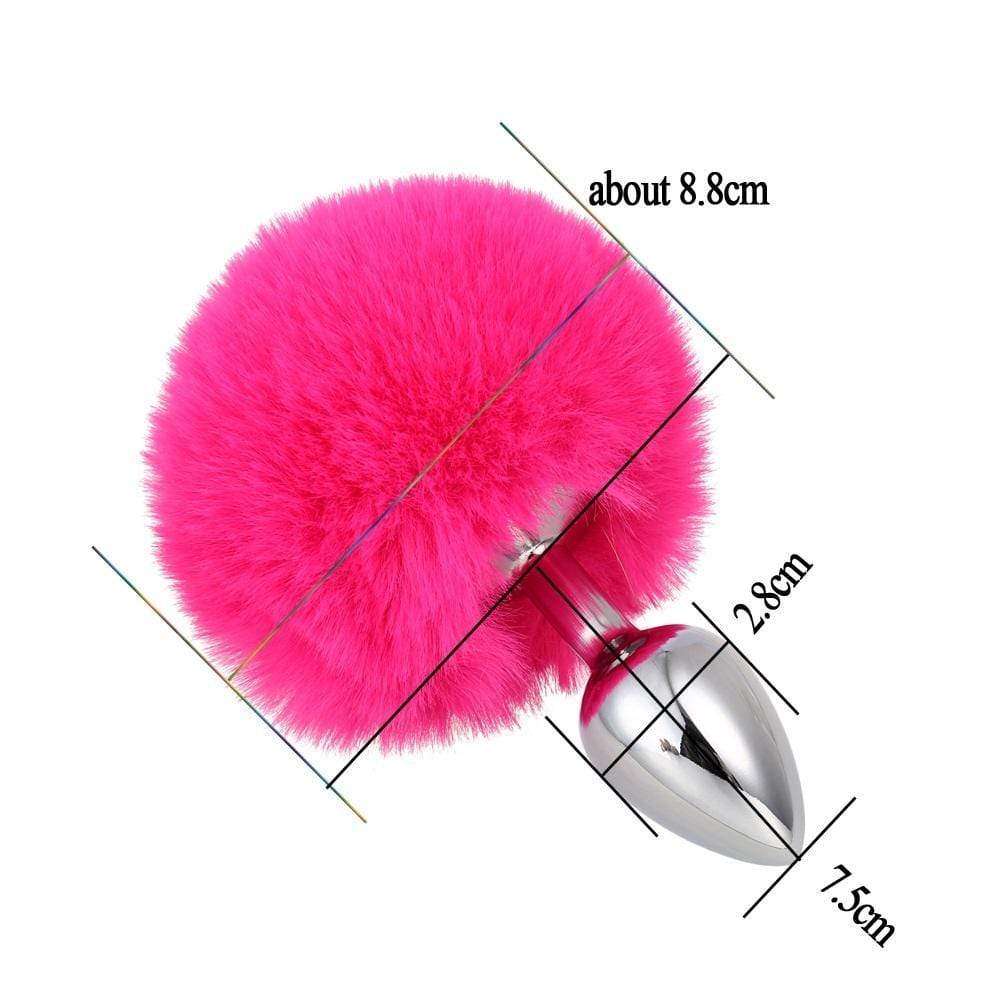 Fluff Ball Bunny Anal Plug Loveplugs Anal Plug Product Available For Purchase Image 8