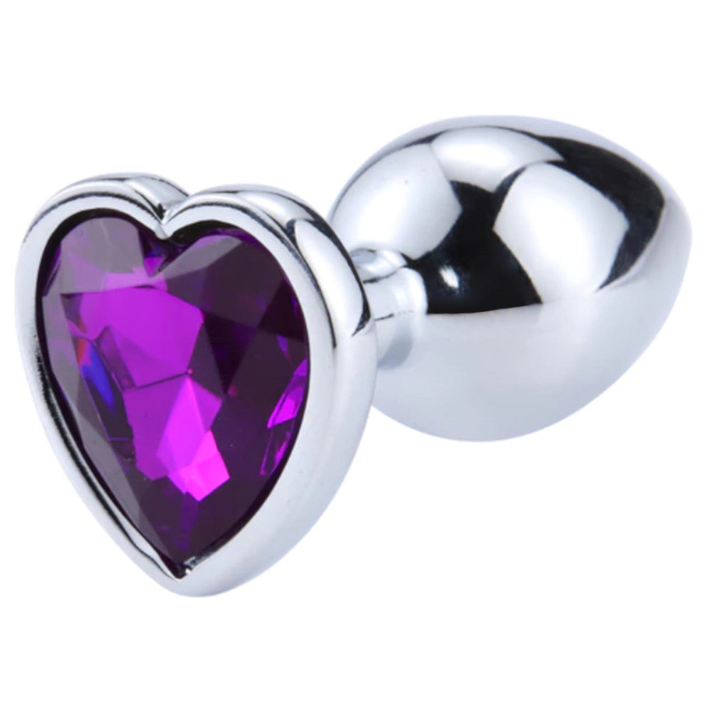 Steel Princess Heart Plug Loveplugs Anal Plug Product Available For Purchase Image 4