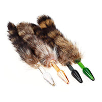 With its brown fur tail and black, clear, golden, and green sex toy, the glass raccoon sex toy adds thrilling excitement to your intimate glass, fur, brown experiences.