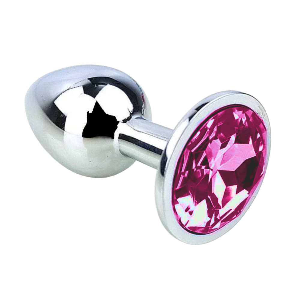 Steel Tear-Drop Jeweled Gemstone Kit (3 Piece) Loveplugs Anal Plug Product Available For Purchase Image 7