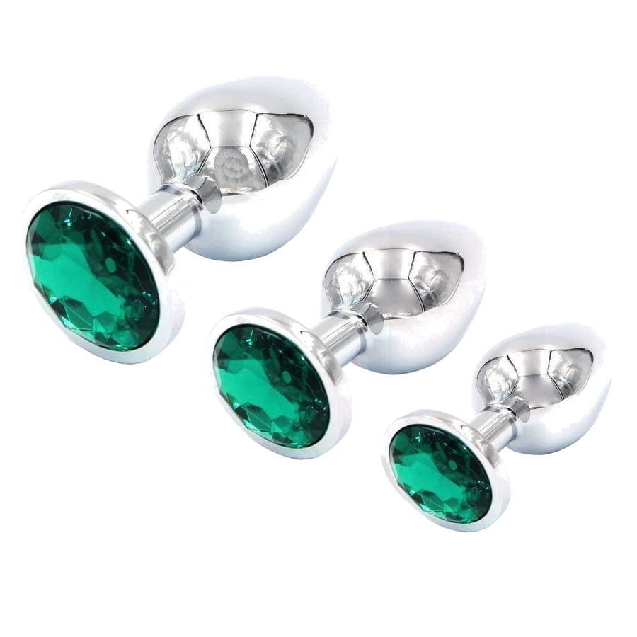 Shimmering Gem Set (3 Piece) Loveplugs Anal Plug Product Available For Purchase Image 43