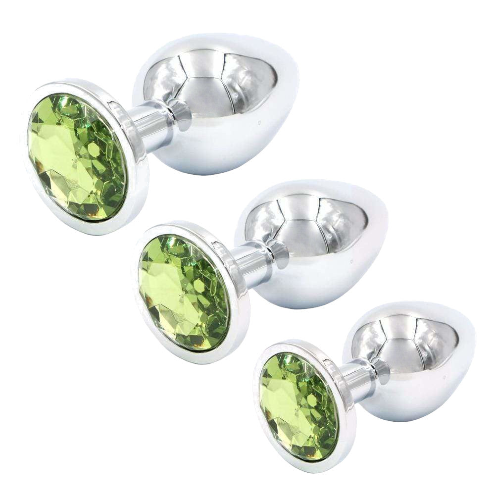 Shimmering Gem Set (3 Piece) Loveplugs Anal Plug Product Available For Purchase Image 5