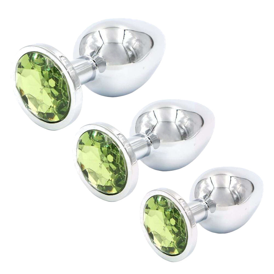 Shimmering Gem Set (3 Piece) Loveplugs Anal Plug Product Available For Purchase Image 44