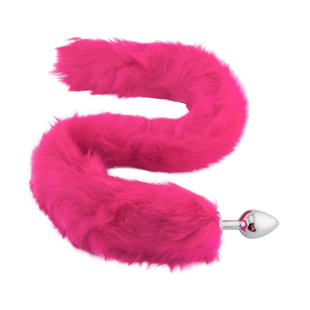 Pink Fox Metal Tail, 32" Loveplugs Anal Plug Product Available For Purchase Image 3