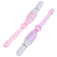 Slip into a world of pleasure with this pink vibrating dildo, feeling every bead, sex toy silicone, and cock slide smoothly inside, thanks to its premium silicone build.