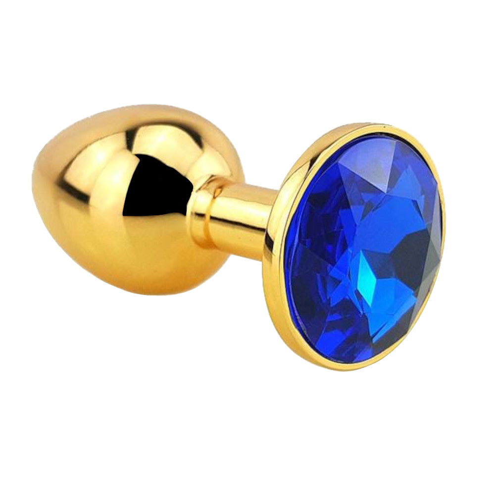 Golden Bedazzled Jeweled Plug Love Plugs Golden Bedazzled Jeweled Plug Love Plugs