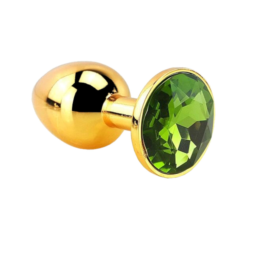 Golden Bedazzled Jeweled Plug Loveplugs Anal Plug Product Available For Purchase Image 10