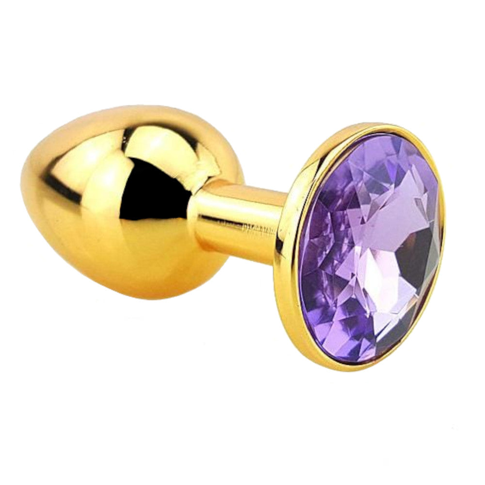 Golden Bedazzled Jeweled Plug Loveplugs Anal Plug Product Available For Purchase Image 8