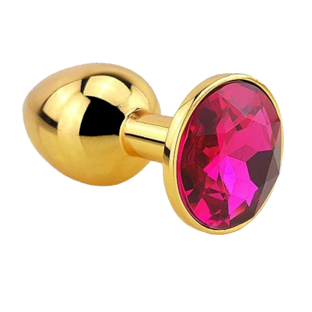 Golden Bedazzled Jeweled Plug Loveplugs Anal Plug Product Available For Purchase Image 6