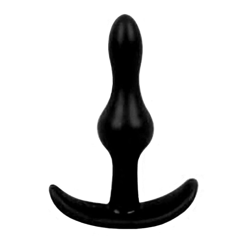 The soft silicone sex toy, friendly for beginners, offers super comfort in pink, black, or purple, giving pure bliss. beginner butt