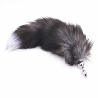 Indulge your wild side with Loveplugs' bushy, fox, plug tail. This vibrator adds thrilling pleasure for you and your girl.
