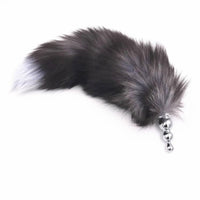 The bushy, black and white tail makes the fox fantasy complete. With the vibrator, girl, and your tail, you’ll feel like a true vixen.