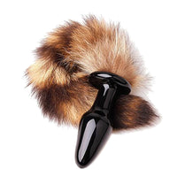 Experience the glass sex toy, ideal for sex and pulling sensations. Its black, tail design offers fullness during use. A sex toy tail elevates play!