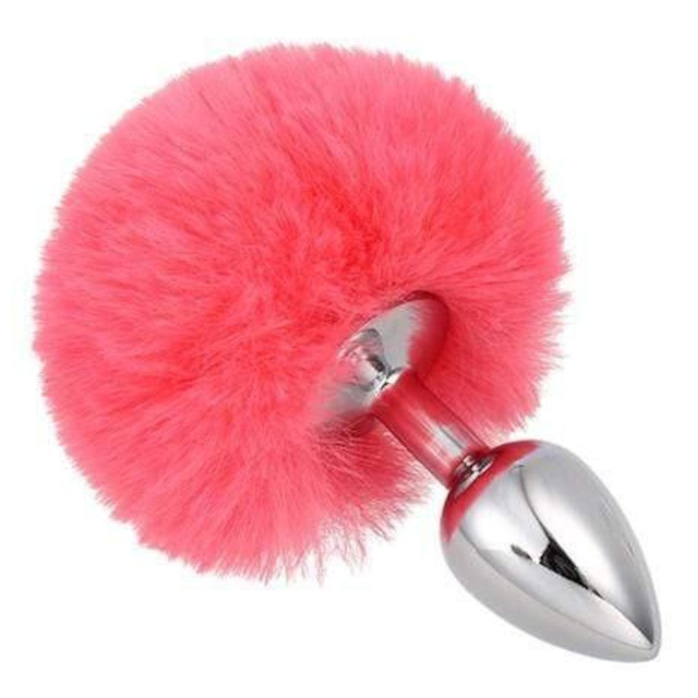 Fluff Ball Bunny Anal Plug Loveplugs Anal Plug Product Available For Purchase Image 1