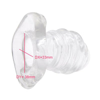 Ribbed Silicone Tunnel Plug Loveplugs Anal Plug Product Available For Purchase Image 26